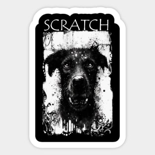 SCRATCH Sticker